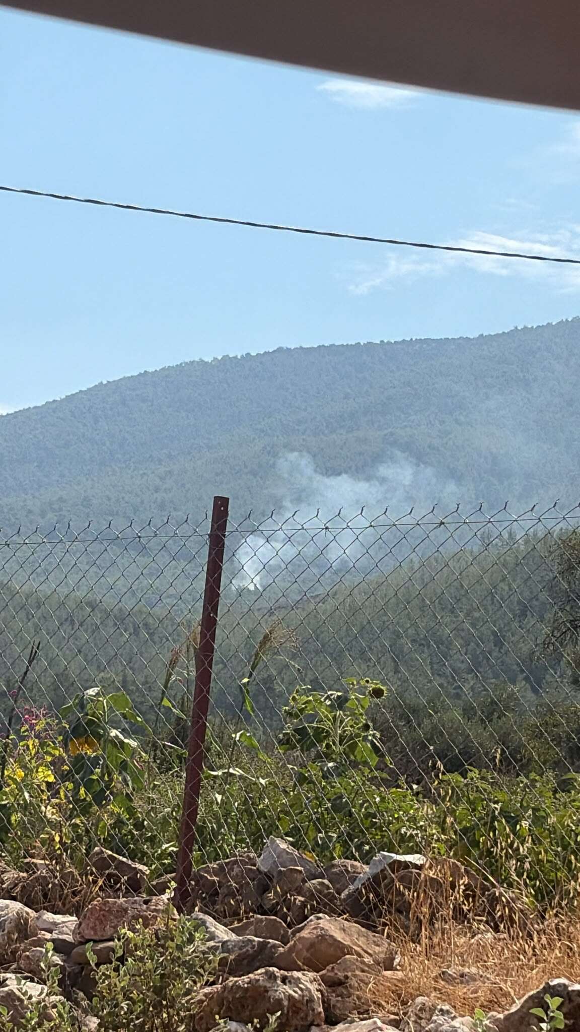 Yatağan'da Orman Yangını Çıktı 1